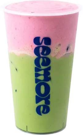 strawberry cloud matcha